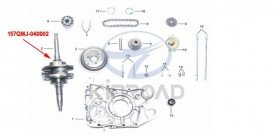 Cigüeñal KINROAD 150CC