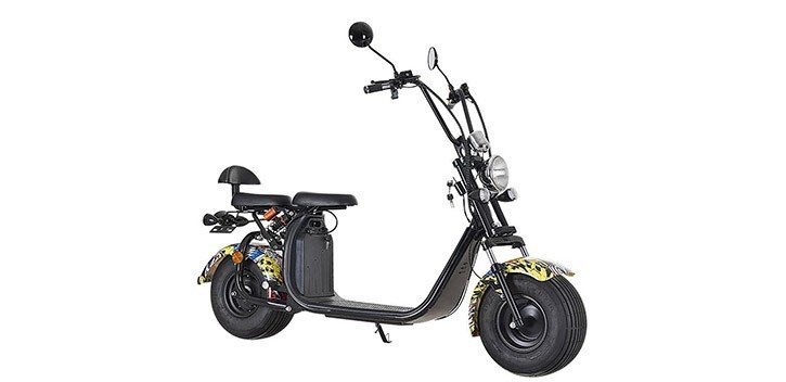 Citycoco matriculable Harley Scooter eléctrico EEC