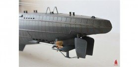 U-Boat German Type VIIC Submarine 1/48 Kit