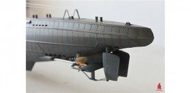 U-Boat tedesco tipo kit sottomarino VIIC 1/48