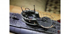 U-Boat tedesco tipo kit sottomarino VIIC 1/48