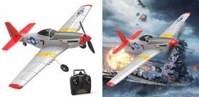 Mini Mustang P51D 4-Ch Airplane with Xpilot Stabilizer