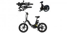  Bicicletta elettrica pieghevole serie Shark BK6