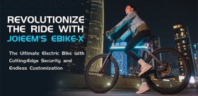 JOIEEM EBIKE-X: An Intelligent Ebike with Matching Aesthetic by JOIEEM EBIKE
