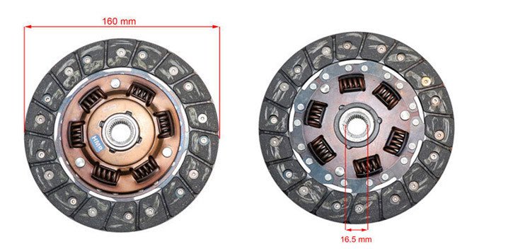 Kinroad clutch 650cc